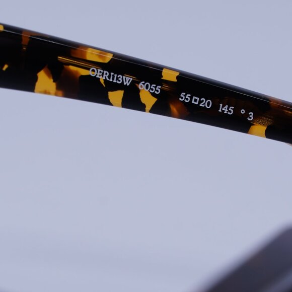Off-White OERI13W STRATFORD 6055 Sunglasses Havana Square Frame, Green Lenses - Picture 7 of 9
